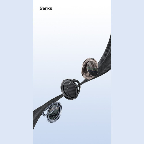 Benks Uchwyt Ring Armor Pop Kevlar L56 600D (C.Q.ZH.00.BK.0016) magnetyczny