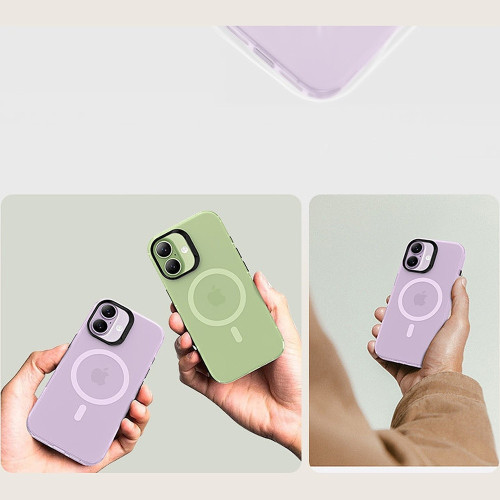 Benks Etui Magnetic Lucid Armor (C.K.JC.AP.GE.C067) do Iphone 17 zielony (Camera Control Button)