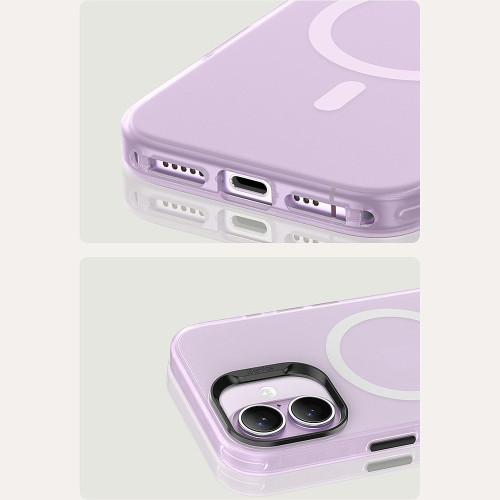 Benks Etui Magnetic Lucid Armor (C.K.JC.AP.PU.C067) do Iphone 17 fioletowy (Camera Control Button)