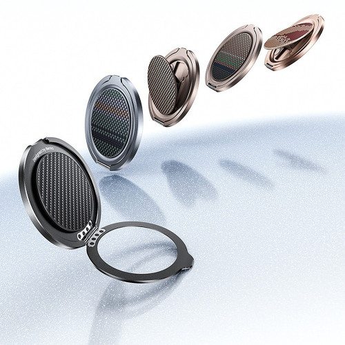 Benks Phone Grip Ring Armor Pop Kevlar L56 Aramid Fiber Armor Grid (C.Q.ZH.LG.BK.0016) magnetic