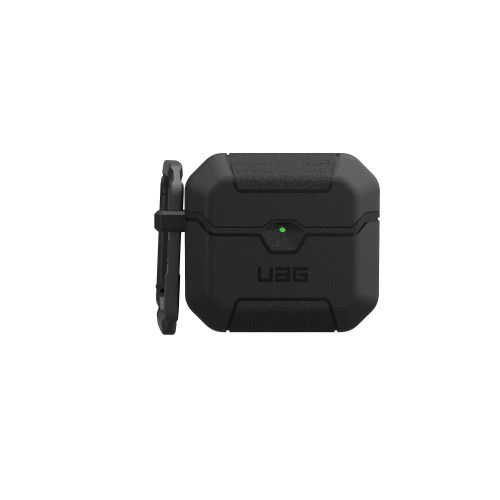 UAG Urban Armor Gear Scout case in black, perfect for storing Apple AirPods 4.