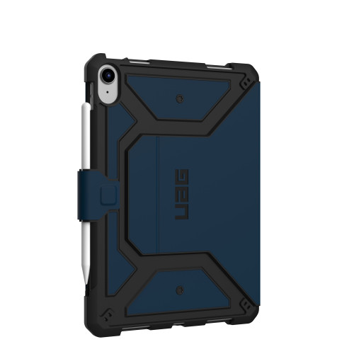 Etui UAG Metropolis SE na stole, prezentujące elegancki design i funkcjonalność.