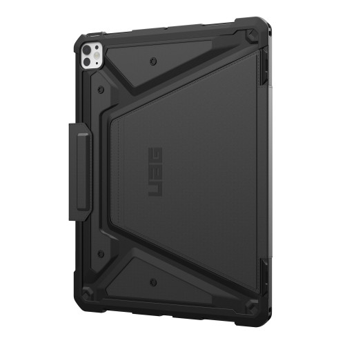 Widok etui UAG Metropolis SE z przodu, pokazujący elegancki design i wycięcia na porty.