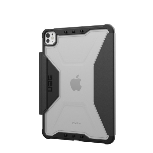 Zbliżenie na etui UAG z przezroczystymi akcentami, podkreślającymi nowoczesny design.