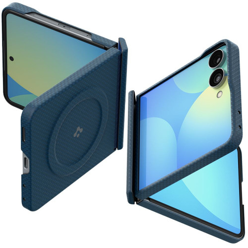 Spigen Airskin Aramid Magsafe Galaxy Z Flip 8 Navy
