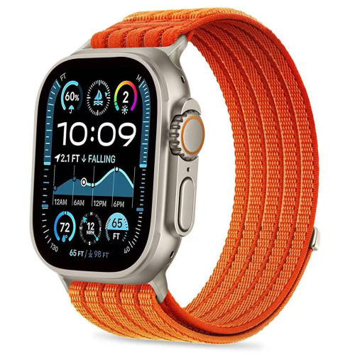Tech-protect Nylon Sport Apple Watch 8 / 9 / 10 / 11 / Se / Ultra (44 / 45 / 46 / 49 Mm) Orange