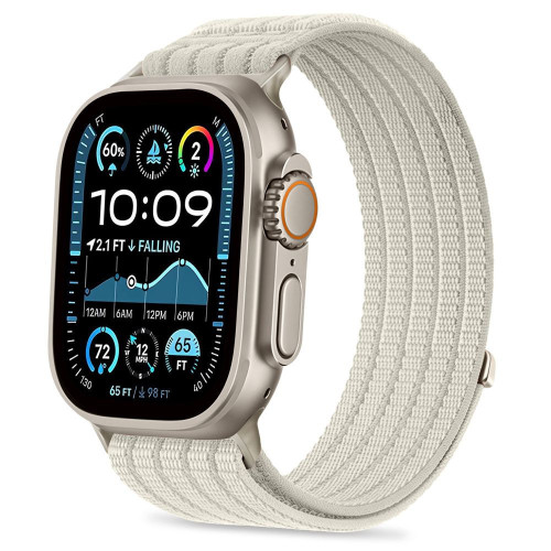 Tech-protect Nylon Sport Apple Watch 8 / 9 / 10 / 11 / Se / Ultra (44 / 45 / 46 / 49 Mm) Starlight