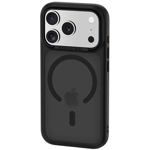 Benks Etui Magnetic Mist Metal Frame (C.K.FF.AP.BK.0072) do Iphone 18 Pro/17 Pro czarny (Camera Control Button)