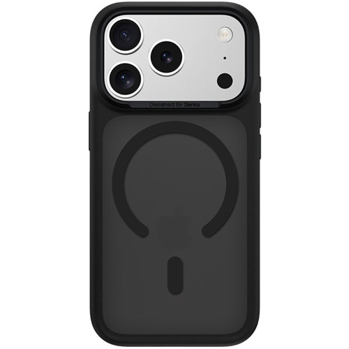 Benks Etui Magnetic Mist Metal Frame (C.K.FF.AP.BK.0072) do Iphone 18 Pro/17 Pro czarny (Camera Control Button)