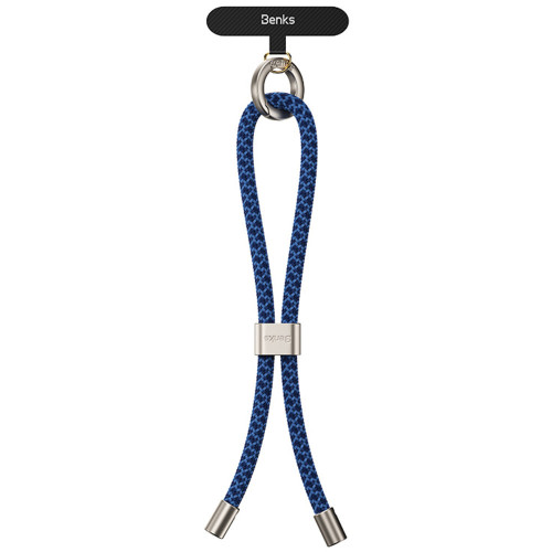 Benks Universal lanyard/strap GS02 ArmorGrid (C.Q.GS.00.BE.0002) for phone blue