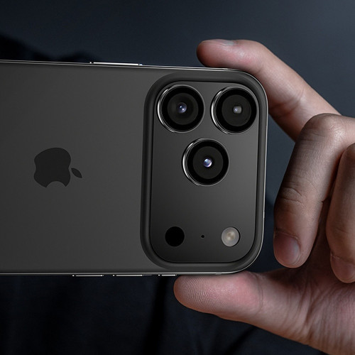 Benks Hartowane szkło DR Sapphire Lens Protector na aparat (C.M.SX.AP.BK.LB74) do Iphone18 Pro/Pro Max czarne