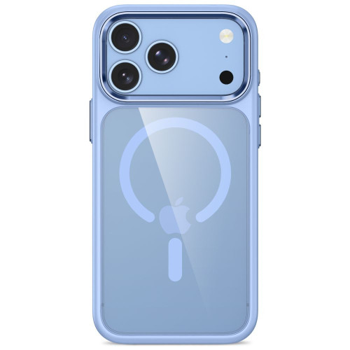 Tech-protect Magmat Magsafe Cc Iphone 17 Pro / 18 Pro Light Blue/clear
