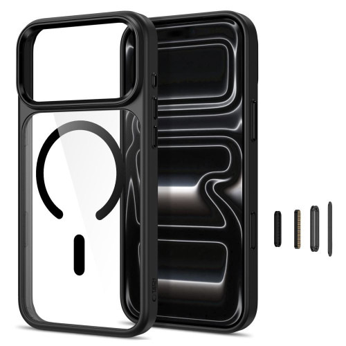 Tech-protect Magmat Magsafe Cc Iphone 17 Pro Max / 18 Pro Max Black/clear
