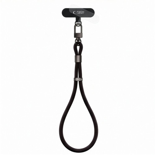 Tech-protect C11s Rope Wrist Strap Obsidian Black