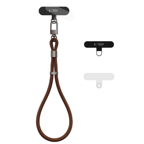 Tech-protect C11s Rope Wrist Strap Walnut Brown