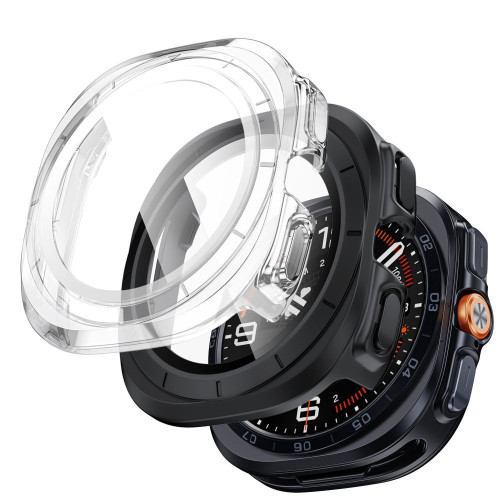 Tech-protect Defense 2-pack Samsung Galaxy Watch Ultra 2 2026 (47 Mm) Matte Black & Clear