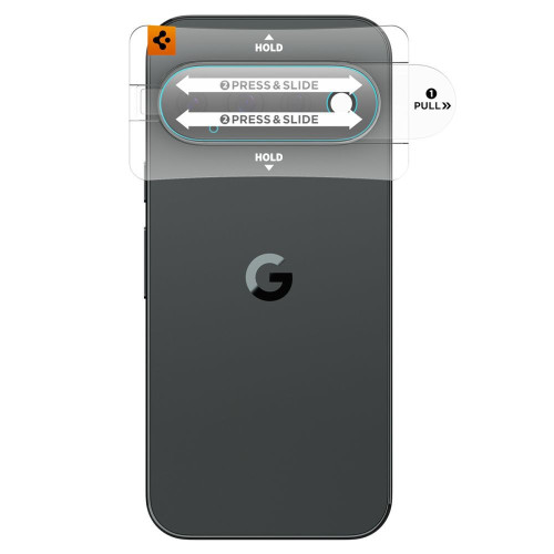 Camera Protector Spigen Optik Pro Glas.tR Ez Fit Camera Protector 2-pack Google Pixel 11 Pro Clear