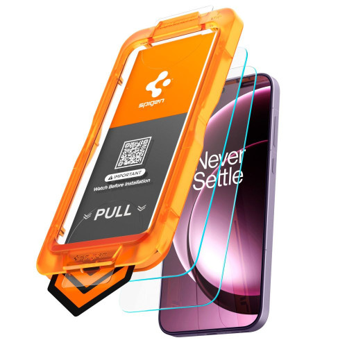 Tempered Glass Spigen Alm Glas.tR Slim Ac 2-pack Oneplus 15 Clear