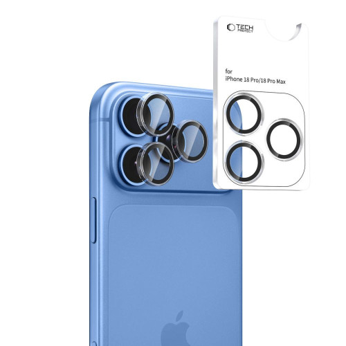 OsŁona Aparatu Tech-protect Camring Fit+ Iphone 18 Pro / Max Clear