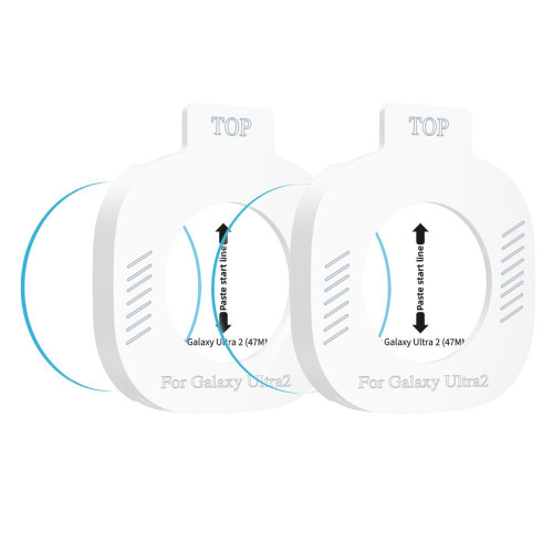 Edzett Üveg Tech-protect Easy Set+ 2-csomag Samsung Galaxy Watch Ultra 2 2026 (47 Mm) Átlátszó