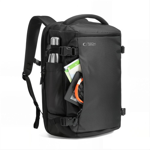 Tech-protect Defender S70 Ryanair & Wizzair Travel Laptop Cabin Backpack 24l 40x30x20 Black
