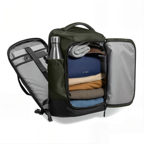 Tech-protect Defender S70 Ryanair & Wizzair Travel Laptop Cabin Backpack 24l 40x30x20 Military Green