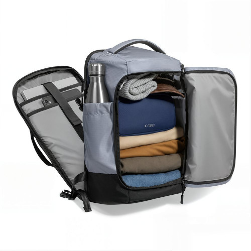 Tech-protect Defender S70 Ryanair & Wizzair Travel Laptop Cabin Backpack 24l 40x30x20 Urban Grey