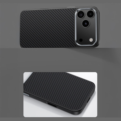 Benks Etui Magnetic Armor Pro Kevlar Metal Frame 600D (C.K.FL.AP.BK.BA72) do Iphone 18 Pro/17 Pro czarny
