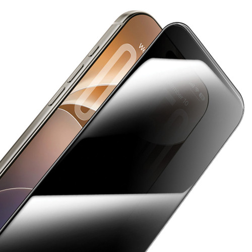 Benks Hartowane szkło Ultra Shield Privacy Glass (C.M.ML.AP.BK.FL70) do Iphone 18 Pro czarne