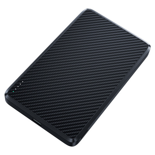Benks Power bank 10000mAh MP16 ArmorGo - Typ C - magnetyczny z ładowaniem indukcyjnym czarny