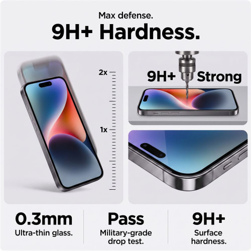 Tech-Protect Glass Spy+ 2-pack Iphone 18 Pro Max Privacy