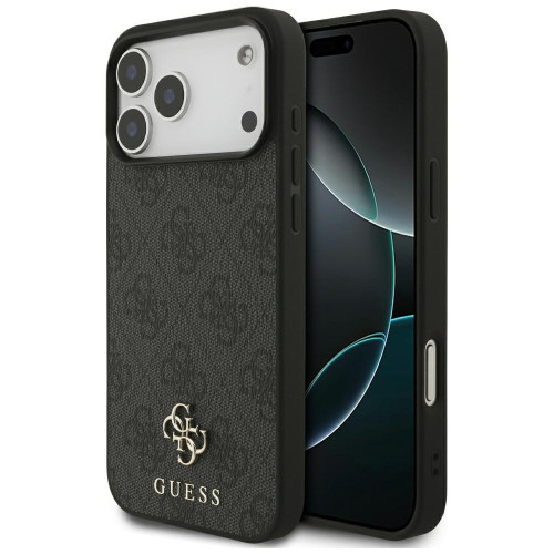 Etui Guess 4G Small Classic Logo MagSafedo iPhone 18 Pro Max / 17 Pro Max czarny