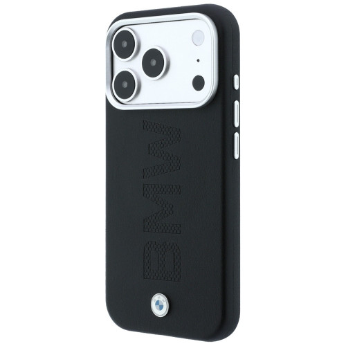 Etui BMW Sign Centered Deboss MagSafe do iPhone 18 Pro Max / 17 Pro Max czarny