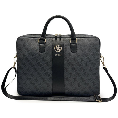 Guess 4G Round Bag 4G & Classic Logos Stripe 16” black