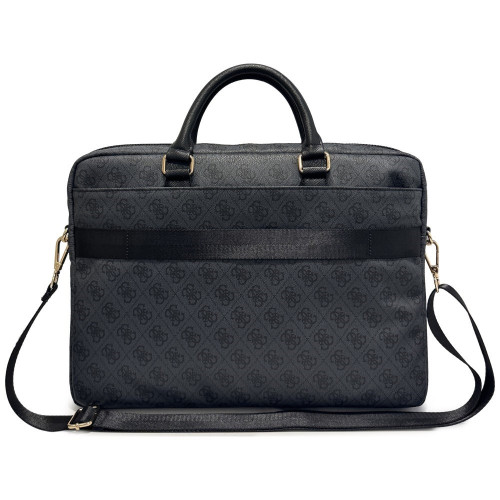 Guess 4G Round Bag 4G & Classic Logos Stripe 16” black