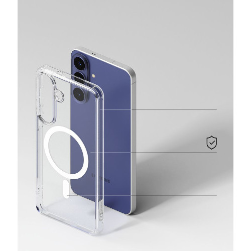 Ringke Fusion Magnetic Magsafe Galaxy S26 Fe Clear, Ansicht 7