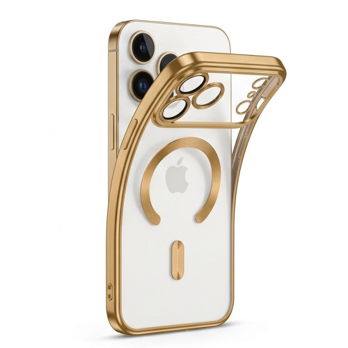 Tech-protect Magflex Magsafe Iphone 17 Pro / 18 Pro Shiny Gold, nézet 5