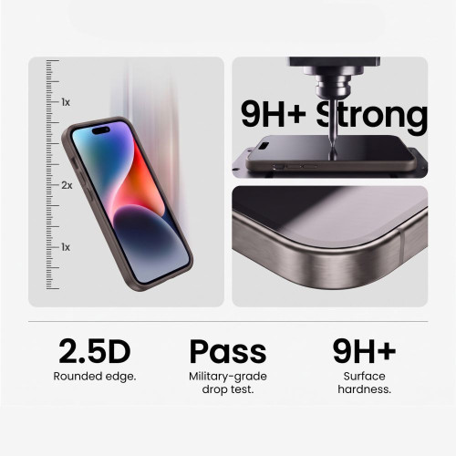 Szkło hartowane Tech-Protect Glass Fit+ do Samsung Galaxy S26 FE Clear [2 PACK], nézet 3