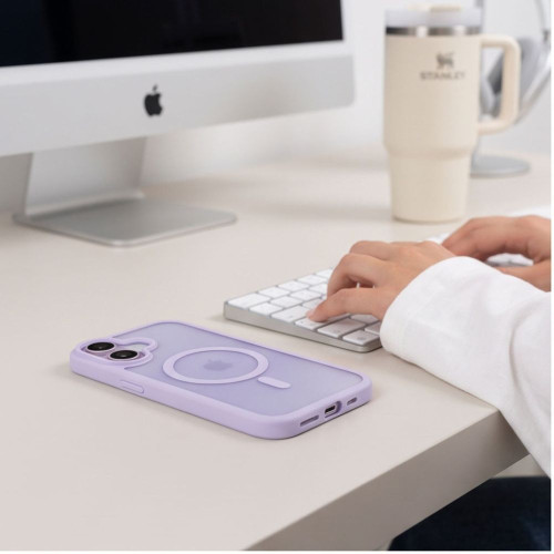 Tech-protect Basicmag Magsafe Iphone 17 Matte Lavender, nézet 5