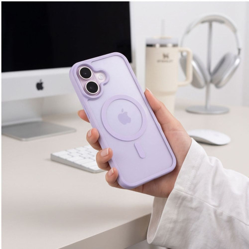 Tech-protect Basicmag Magsafe Iphone 17 Matte Lavender, Ansicht 8