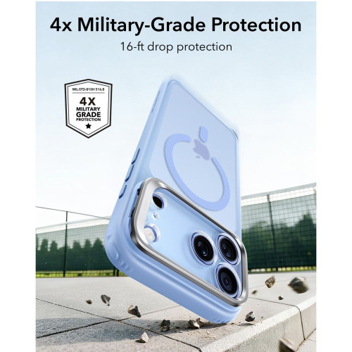 Esr Classic Hybrid Kickstand Magsafe Iphone 17 Pro Max / 18 Pro Max Frosted Light Blue, widok 4