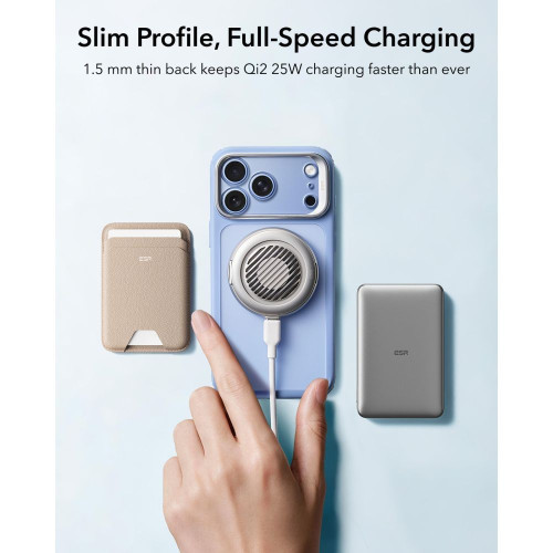 Esr Classic Hybrid Kickstand Magsafe Iphone 17 Pro Max / 18 Pro Max Frosted Light Blue, widok 6