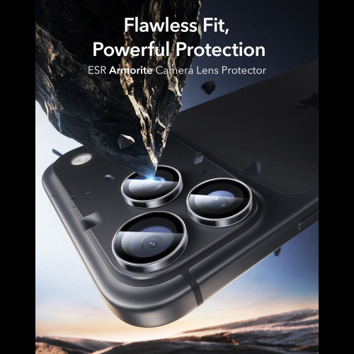 OsŁona Na Aparat Esr Armorite Camera Protector Iphone 18 Pro / 18 Pro Max Clear, widok 2