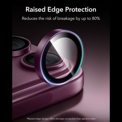 OsŁona Na Aparat Esr Armorite Camera Protector Iphone 18 Pro / 18 Pro Max Deep Burgundy, widok 3