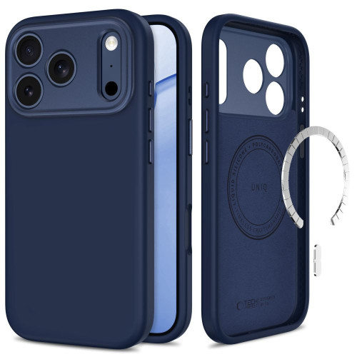 Tech-protect Uniq Magsafe Cc Iphone 17 Pro / 18 Pro Deep Blue