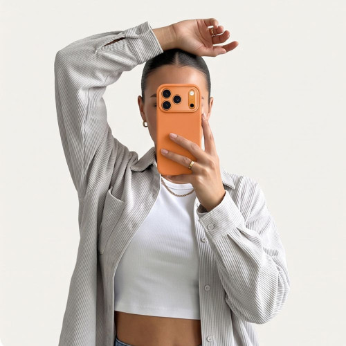 Tech-protect Uniq Magsafe Cc Iphone 17 Pro Max / 18 Pro Max Cosmic Orange, pohled 8