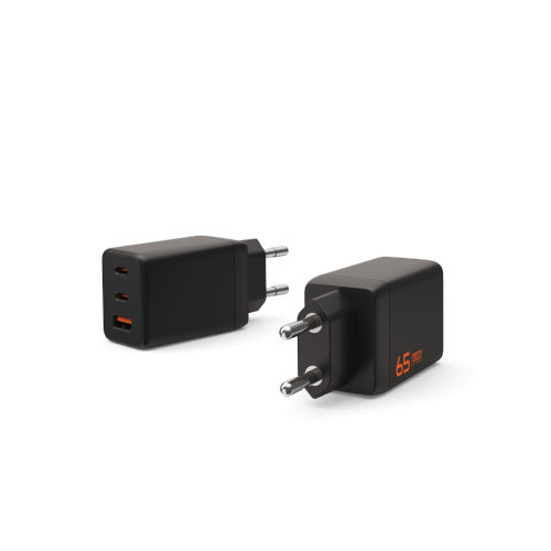 UAG SRGE Charger - ładowarka sieciowa 65W, 2x USB-C oraz USB-A (black), widok 3