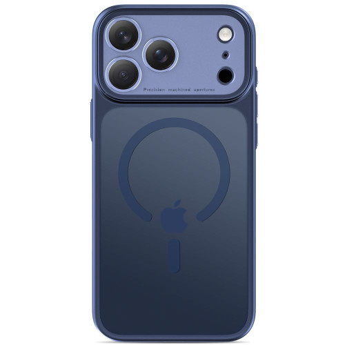 Tech-protect Magprime Magsafe Cc Iphone 17 Pro / 18 Pro Matte Deep Blue, widok 3