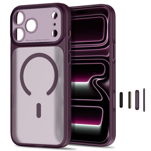 Tech-protect Magprime Magsafe Cc Iphone 17 Pro Max / 18 Pro Max Matte Dark Cherry, widok 2