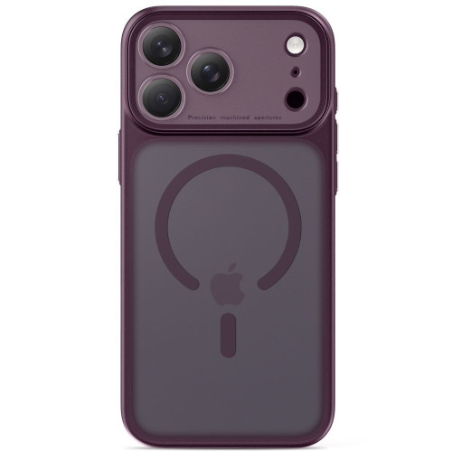 Tech-protect Magprime Magsafe Cc Iphone 17 Pro Max / 18 Pro Max Matte Dark Cherry, widok 3